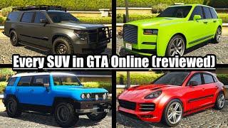 Every SUV in GTA Online… (reviewed)