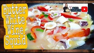 SQUID LOVER ? TARA LETS LUTO TAYO NG BUTTER WHITE WINE SQUID NA YUMMY AT MADALING LUTUIN MJ'S TARAON