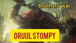 Груулы всё лучше и лучше! Mtg Arena Gruul Stompy standard Brothers war Deck Guide!