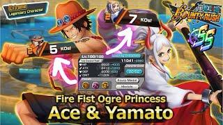 I Finally MAXED Level This STRONG Duo!EX ACE-YAMTO GAMEPLAY in One Piece Bounty Rush OPBR