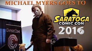 Michael Myers goes to Saratoga Comic Con 2016