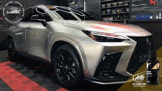 CQUARTZ Finest Reserve ceramic coating on a Lexus NX350