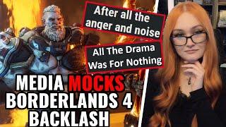 Media MOCKS Gamers Over Borderlands 4 Backlash, Shills For Gearbox After Getting Early Access