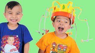 Funnny Kids Food Challenge With Calvin Kaison