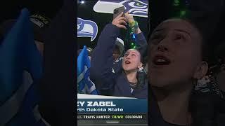 The Seahawks solidify their offensive line, getting Grey Zabel, Guard from North Dakota State! 
