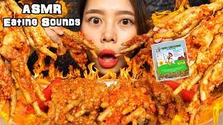 ASMR Ceker Mercondes Asli Pedes Angk3r (Super Spicy Chicken Feet) | Eating Sounds | No Talking