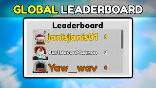 Roblox Studio: Global Leaderboard GUI Tutorial with Saving Data