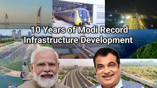 Mega Infra Projects Completed Under 10 Years of Modi BJP Gov Cinematic Presentation