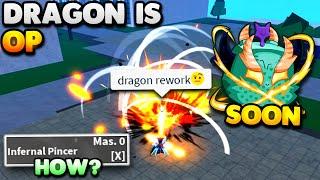 Dragon Rework Is NEAR... So Here's an OP Dragon COMBO..! (Blox Fruits)