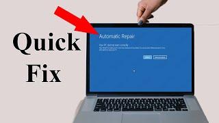 Fix your pc did not start correctly windows 10 / 11 | Fix automatic repair loop /Quick fix