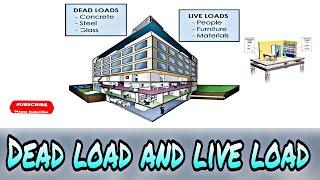 What is Dead load and live load