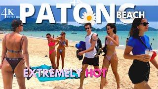   Phuket 2023 Patong Beach Amazing Mood Walking Tour, Thailand 