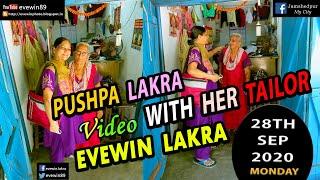 PUSHPA - LAKRA - WITH - HER - TAILOR - 28TH SEP 2020 - EVEWIN - LAKRA - YOUTUBE - VIDEO