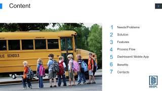 RFID based Automatic Student Attendance System with realtime School Buses/Fleet Management Dashboard