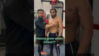 How to grow wide chest | Outer chest workout || Ankit Tyagi #shorts #viral #youtubeshorts