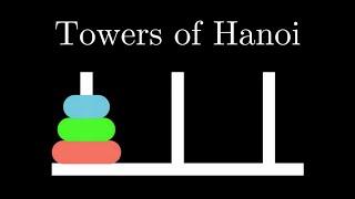 Towers of Hanoi: A Complete Recursive Visualization