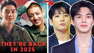 7 Korean Actors Returning from the Military in 2025 | The wait is over!