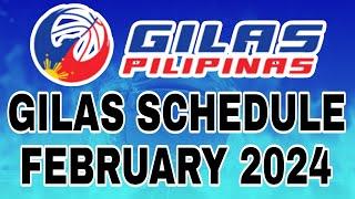 gilas Pilipinas games schedule for 2025 fiba asia cup qualifiers February 22-25, 2024