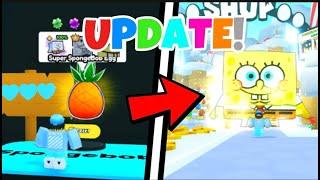 Spongebob Update In Pet Simulator 99 Modded! 