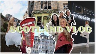 SCOTLAND TRIP WITH DFYNE | Edinburgh & Glasgow Travel Vlog UK, design meeting, brand trip