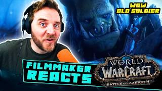 FILMMAKER REACTS: WORLD OF WARCRAFT OLD SOLDIER CINEMATIC + BREAKDOWN!!