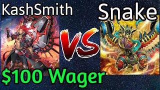 Fiendsmith Kashtira Vs Fire King Snake-Eye $50/100 Wagers Yu-Gi-Oh!