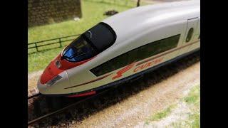 My model HO Ice3-4-car-train-velaro-sapsan-RZD- in my layout