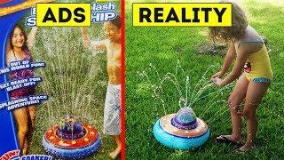 Ads Vs. Reality - Where Kids Dreams Are Crushed