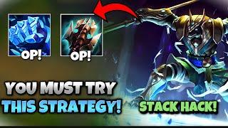 THESE 2 ITEMS IS LIKE STACK HACK FOR NASUS! WILD RIFT (RUNES & BUILD)