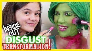 INSIDE OUT DISGUST TRANSFORMATION WITH SANDRA FROM DISNEYCARTOYS!  |  KITTIESMAMA