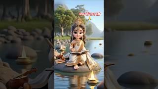 om saraswati namo namah | #shorts #bhakti #bhaktitoonskingdom