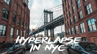 Hyperlapse in New York with the Sony a6500