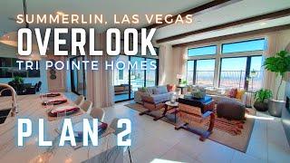 Overlook by Tri Pointe Homes | Plan 2 | Modern Home in Summerlin, Las Vegas, NV | $995,000 | 3,069ft