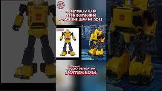 Potentially why SS86 Bumblebee looks the way he does | Transformers Studio Series ‘86 BUMBLEBEE