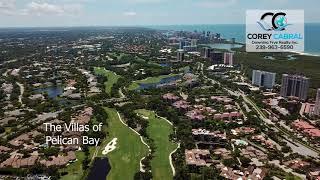 Pelican Bay Naples Florida fly over Real Estate Homes Condos...stunning !