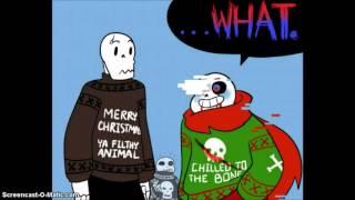 Sans Christmas Party AU Comic Dub - What!?