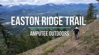 Hiking up Easton Ridge Trail in Washington State - Amputee Outdoors