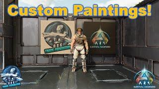 Make Custom Paintings in Ark Survival Ascended