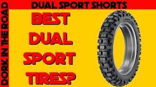 Best Dual Sport Tires for 90/10 and 70/30? Trakmasters or D606/MT21 Combo |Dual Sport #Shorts|