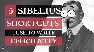 5 Sibelius Shortcuts I Use to Write Efficiently | Music Notation Software