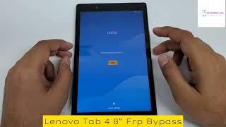 Lenovo Tab 4 (TB-8504F) 8" Frp Bypass 2023 without pc android 8.1.0 #frp #frpbypass