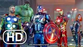 Marvel's Avengers All Cutscenes Full Movie (2020) Superhero Hulk, Iron Man, Captain America HD