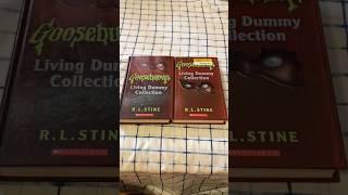 2 Versions of “Goosebumps Living Dummy Collection” #goosebumpsseries #goosebumpsbooks #goosebumps