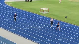 100m 75+ Women Final, Pan Pacs Masters Games, SAF 8 November 2024