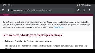 Download Bongamodels android mobile application (Videochatul.ro)