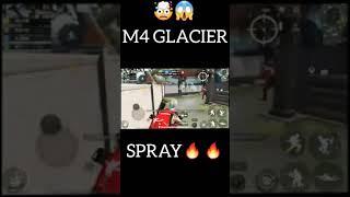 M416 GLACIER TDMSpray|| Originally by A.K.G GAMER || #shorts #bgmi