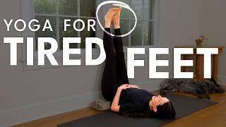 Yoga For Tired Feet - 14 Minute Yoga Practice