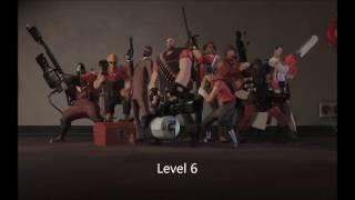 TF2 Casual, and competitive Level sounds.