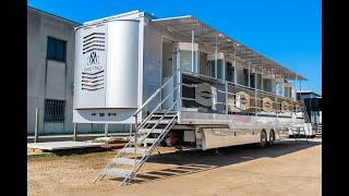 CMC Artist Trailer: with smart controls and energy independence, for up to 7 days