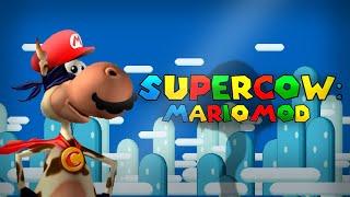 СУПЕР КОРОВА В МИРЕ МАРИО? -  Supercow Mario Mod Walkthrough